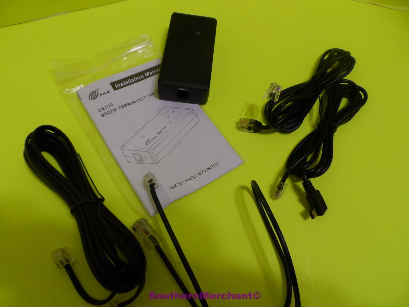 PAX EM100 COMMUNICATION DEVICE External Modem CDMA/WIFI Dial Dongle