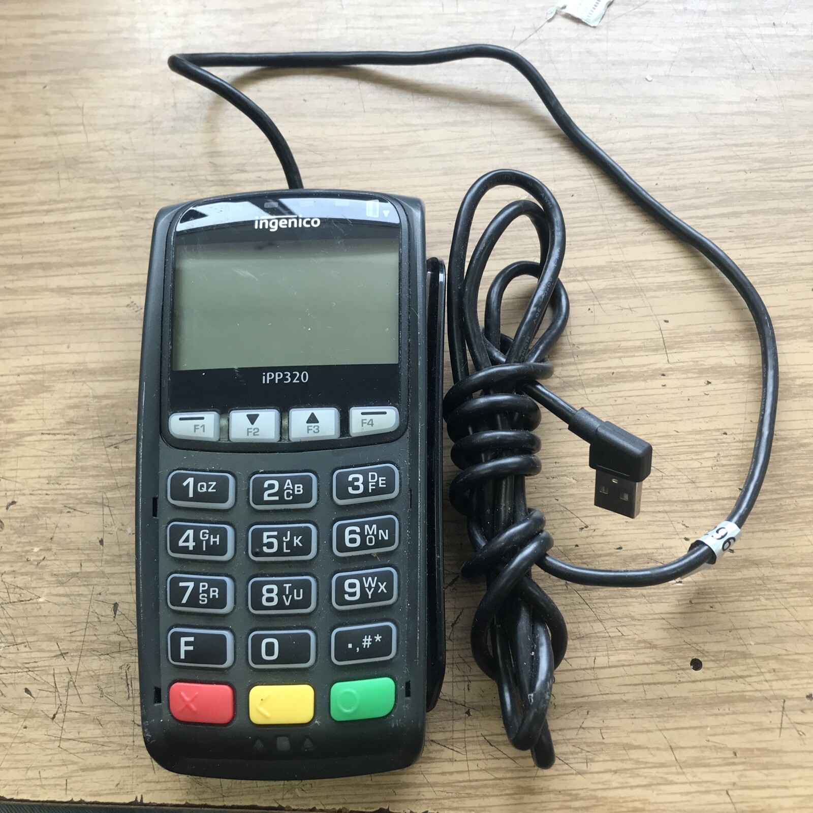 INGENICO iPP320 SMART TERMINAL POS USED W/USB CABLE contactless/swipe
