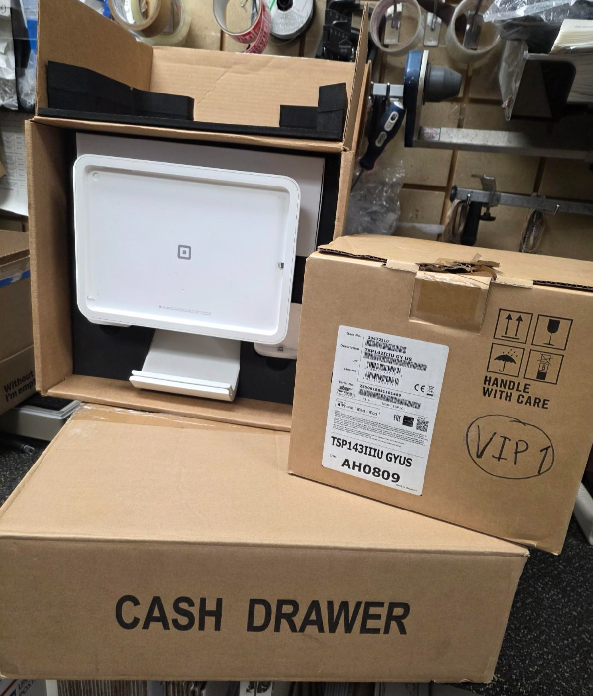 Square POS System – Cash Register, Tap To Pay, Star Printer, (READ)