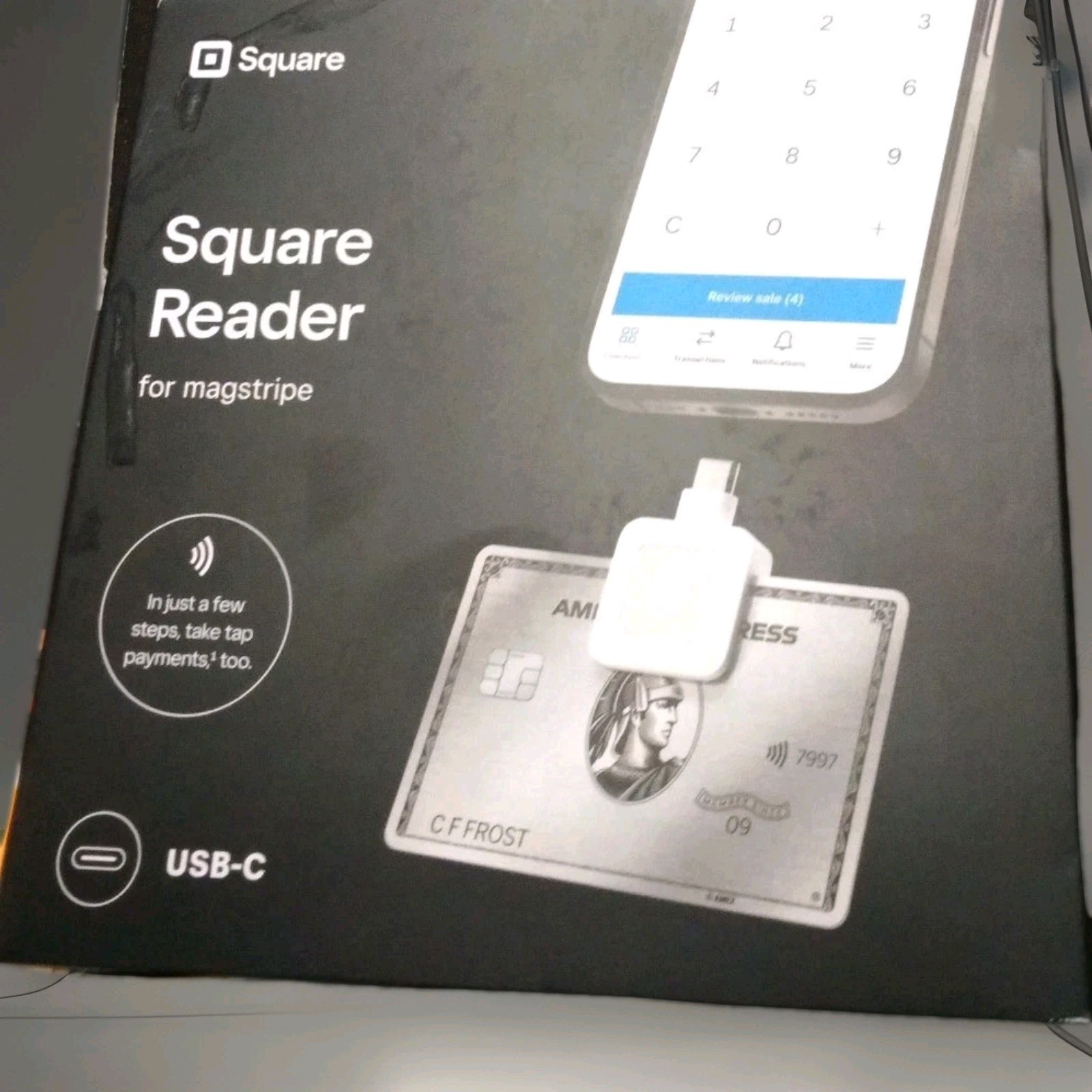 Square Reader For magstripe (USB-C) Mobile Credit Card Readers