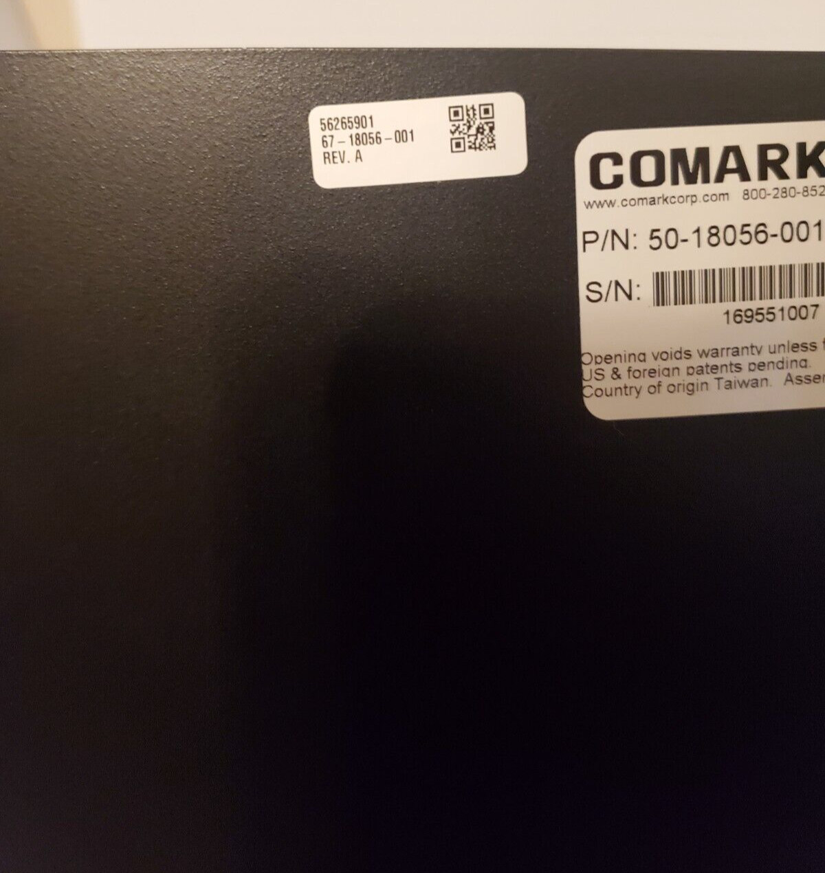 COMARK Desktop Cradle Gen2 P/N 50-18056-001