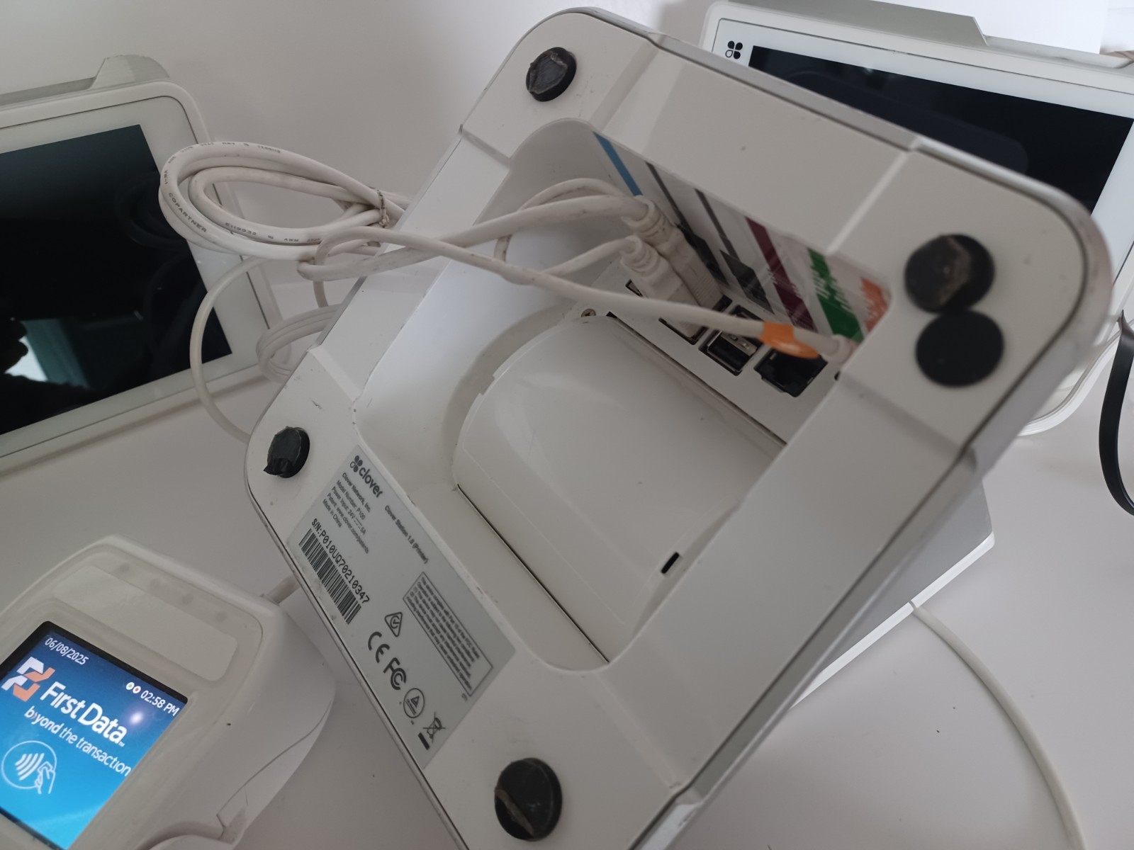 Clover POS Bundle- Pin Pad, Station Printer, 2 Mobile 3G -Free Shipping, TESTED!