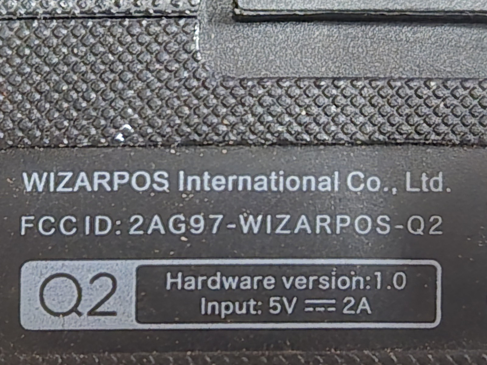 Dejavoo WizarPOS Q2 Credit Card Reader Payment Terminal Machine