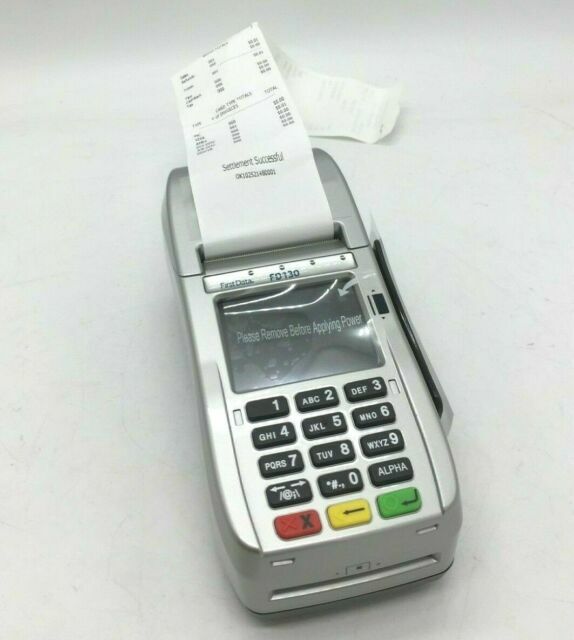 First Data FD130 Credit Card Terminal – Used – Fully Functional – Fast Shipping
