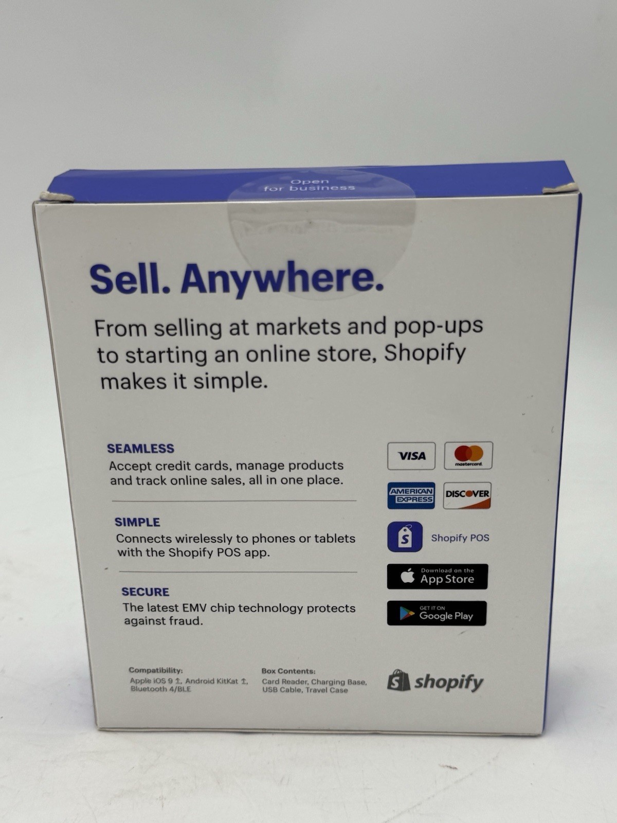 (3) Shopify Chip & Swipe Reader – 2 Used & 1 NIB Model 8541732075