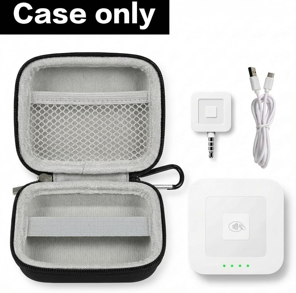 Hard Case for Square Reader for Contactless and Chip 2nd Gen | Hard EVA Prote…