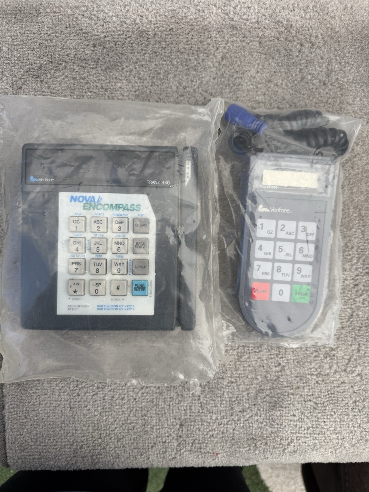 Verifone NOVA ENCOMPASS 330 Tranz 330 Pinpad 1000 Wired Credit Card Terminals