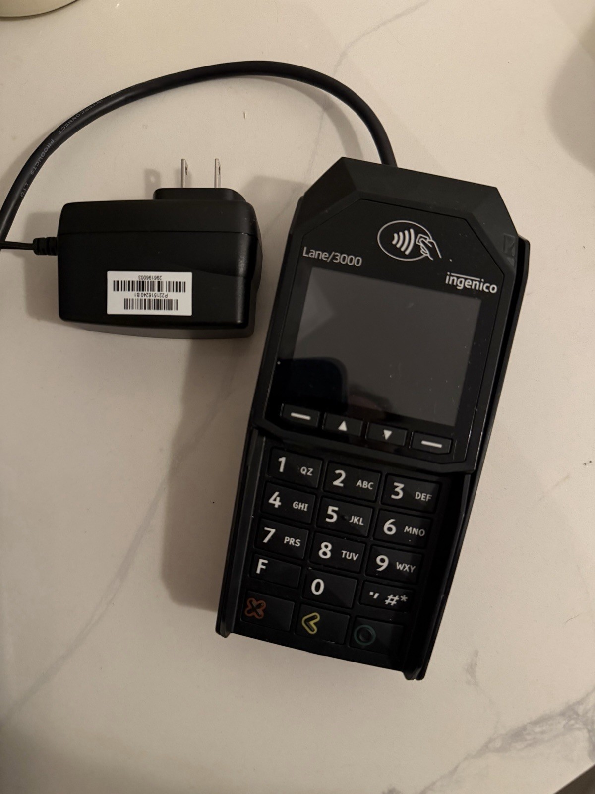 Ingenico Lane/3000 CL/Eth Ethernet Contactless EMV NFC PIN Pad Terminal TETRA