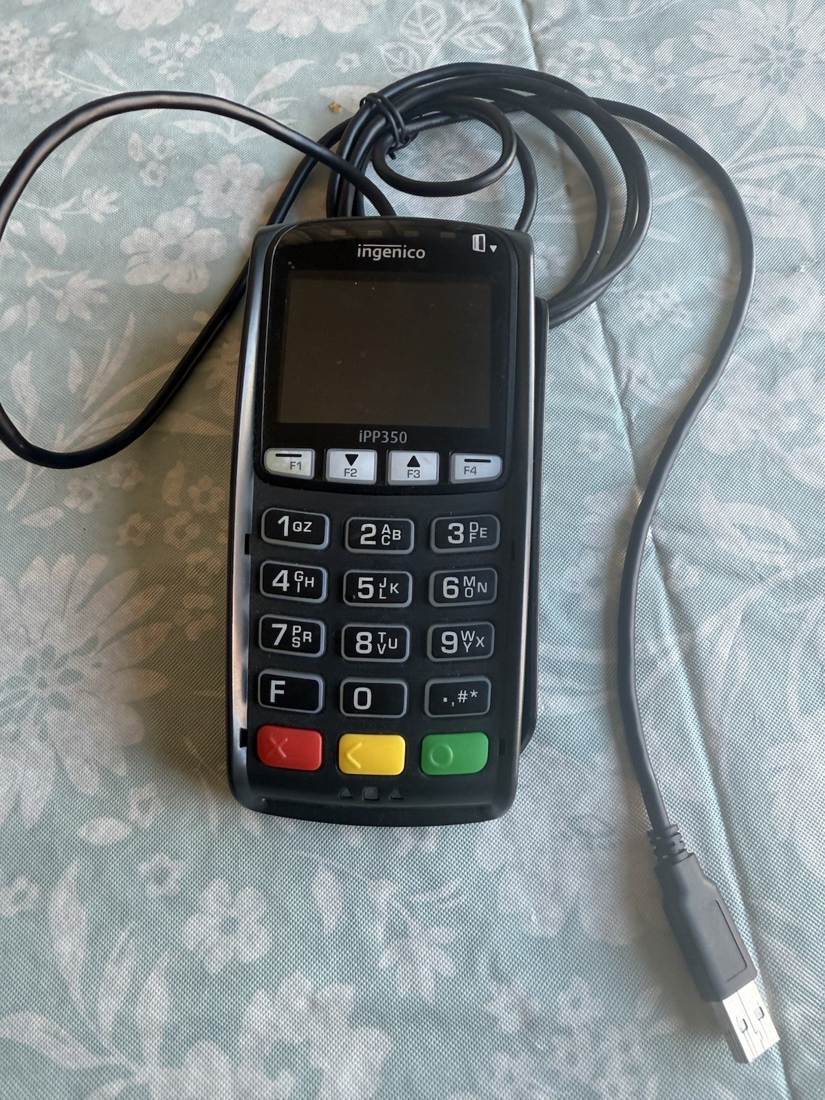 Ingenico iPP350 Credit Debit Card Reader With Power Cord Used