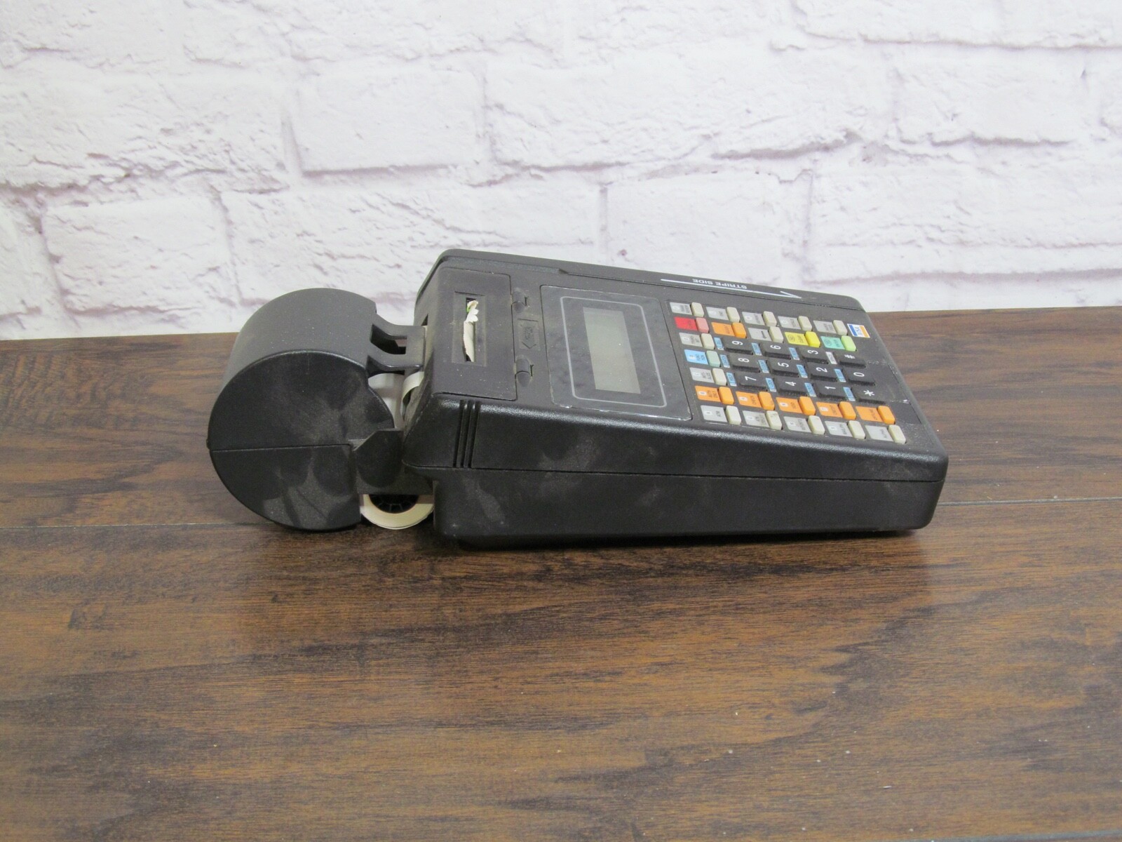 Hypercom T7P POS Credit Card Terminal Reader Printer Dial-Up For Parts Untested