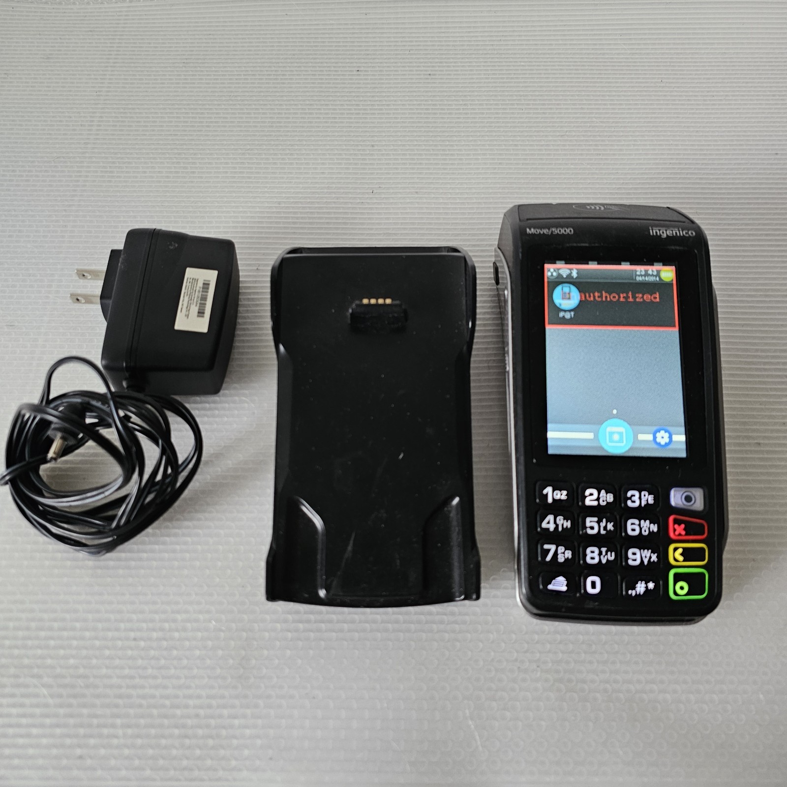 Ingenico Move/5000 Credit Card Terminal BLOCKED – FOR PARTS ONLY