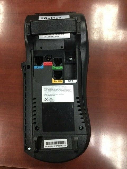 EQUINOX T4220 010332-311R ZYR IP Merchant Credit Card Payment Terminal