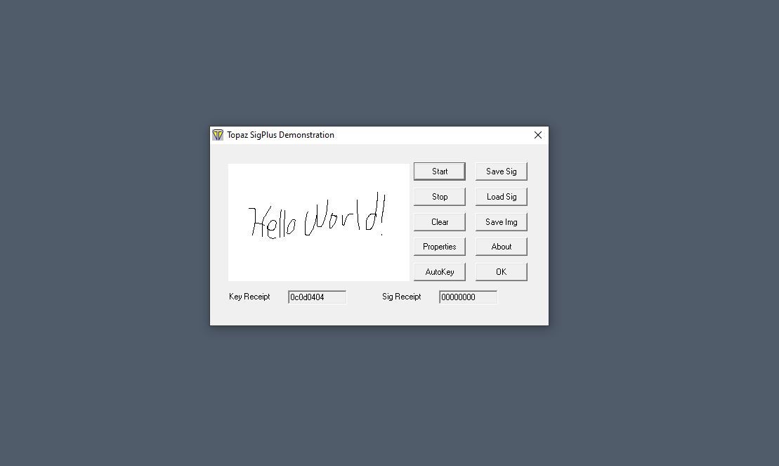 Topaz T-LBK755 POS Signature Pad 4×3, USB, Serial (T-LBK755SE-BBSB-R)