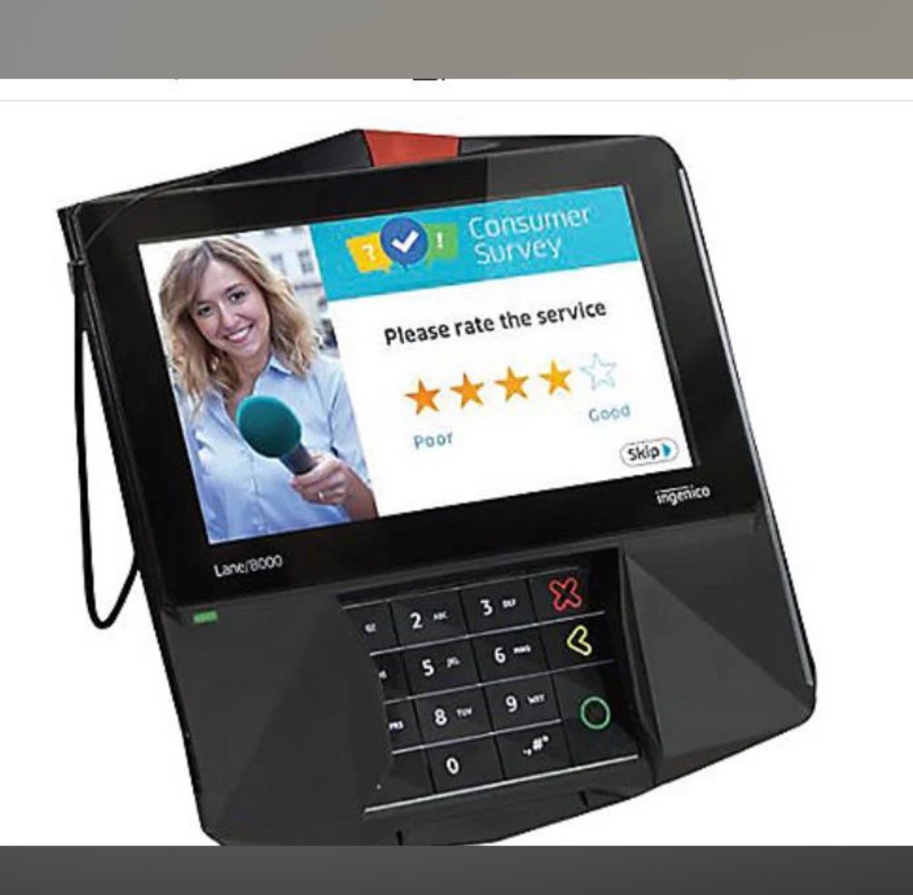 Ingenico Lane 8000 Payment Terminal POS – 3 Brand New, Never Used