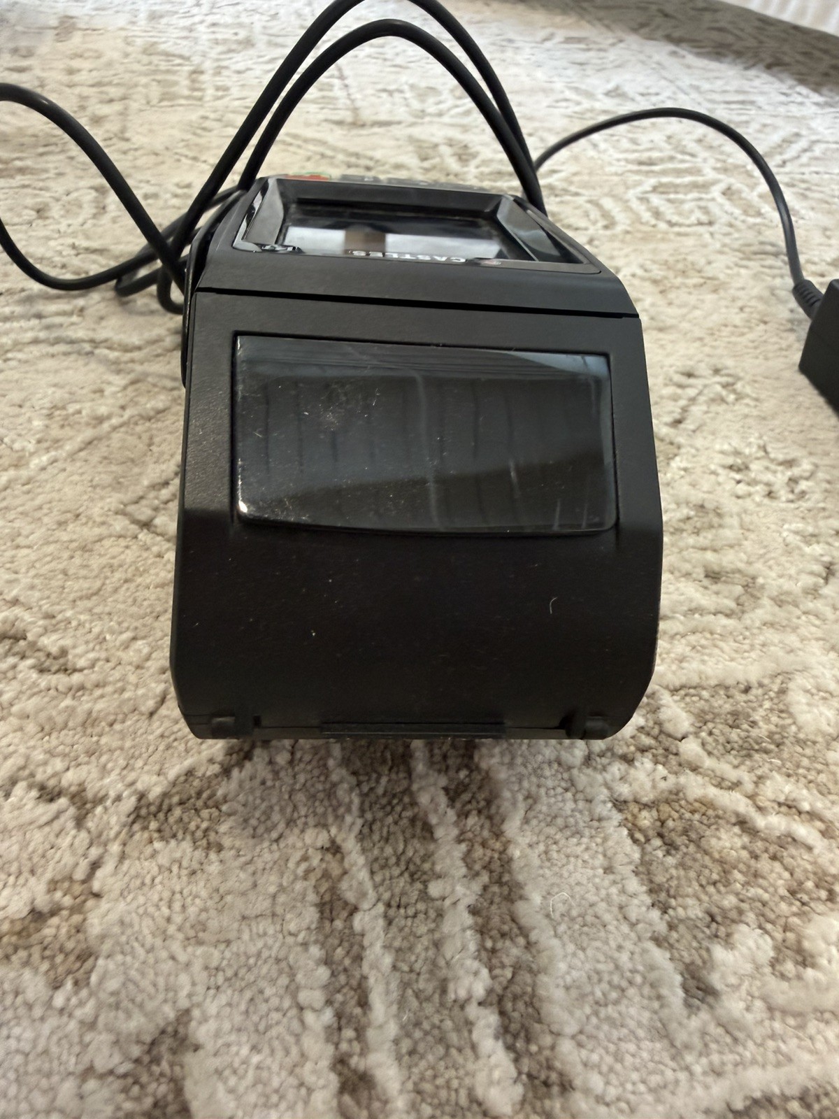CASTLES V3 Vega3000-HW-v1.3 -Credit Card Terminal w Power Cord – WORKS!