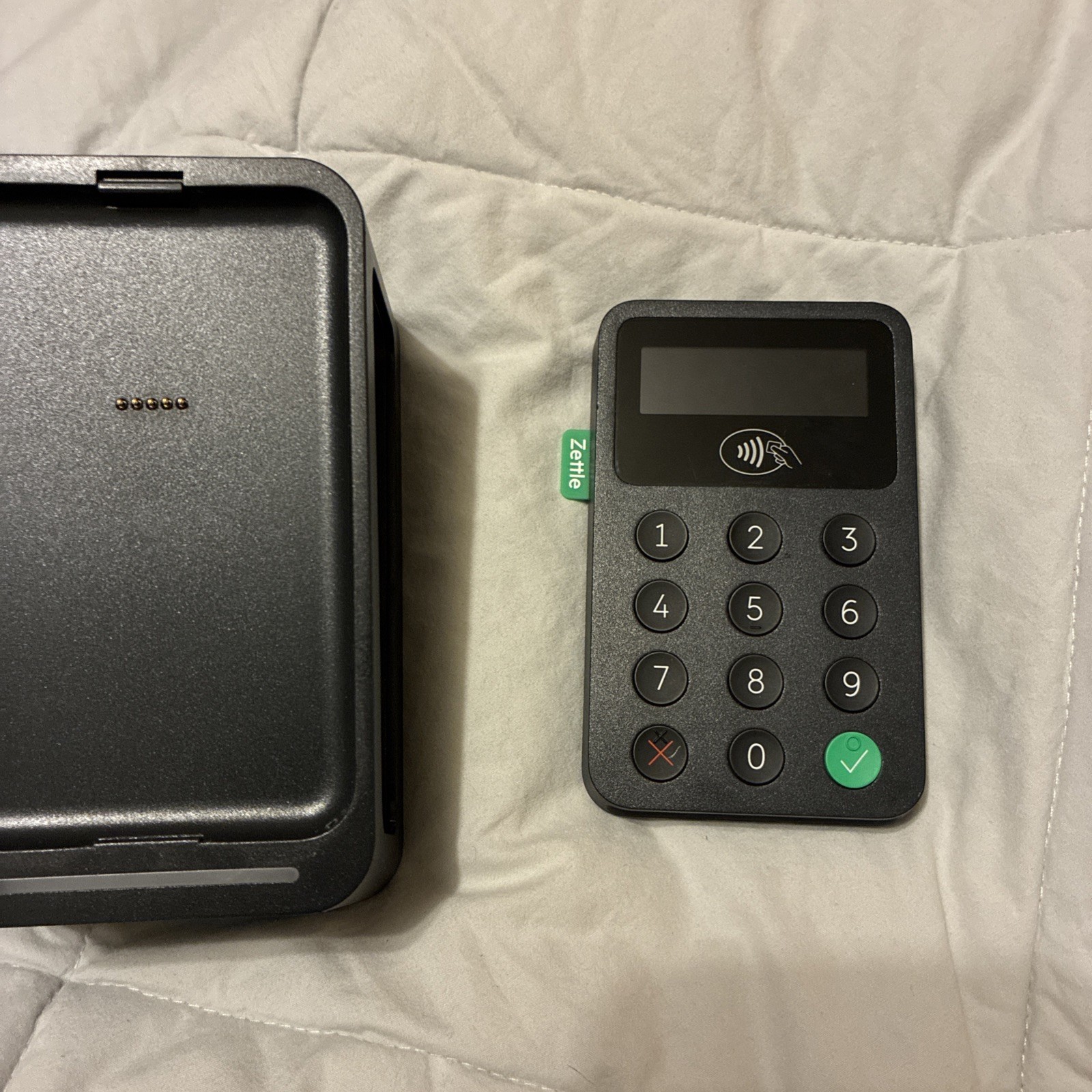 PayPal Zettle Reader 2 *AND* Dock 2 POS Point of Sale Tap And Chip No Power Cord