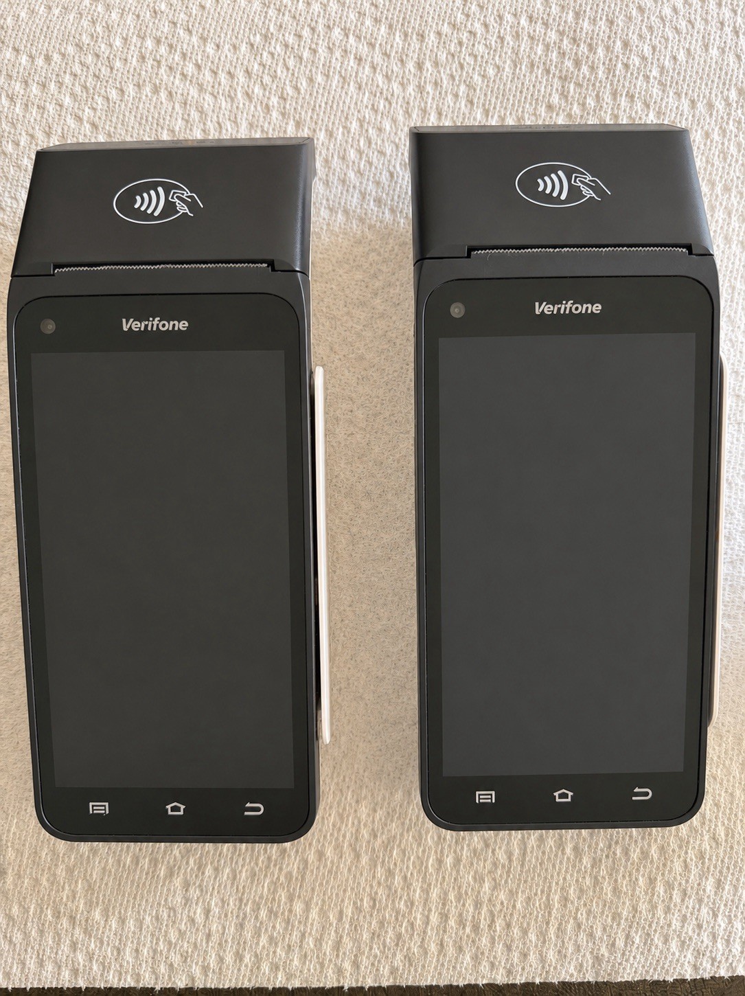 Verifone Trinity T650c Wireless Contactless Credit Card Terminals Lot of 2 –