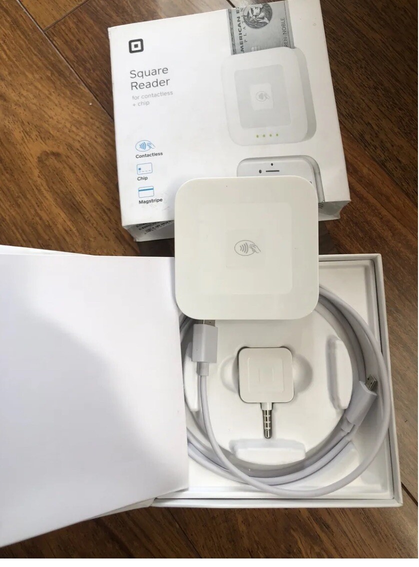 Used SQUARE S8 CHIP READER W/ CONTACTLESS + MAGSTRIPE ACCEPT PAYMENTS EVERYWHERE