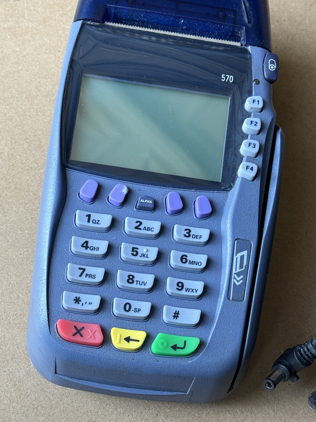VeriFone Vx570 Dial & Ethernet Terminal