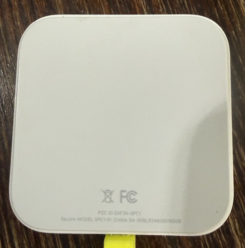 Square Credit Card Reader for Contactless Chip Model SPC1-01