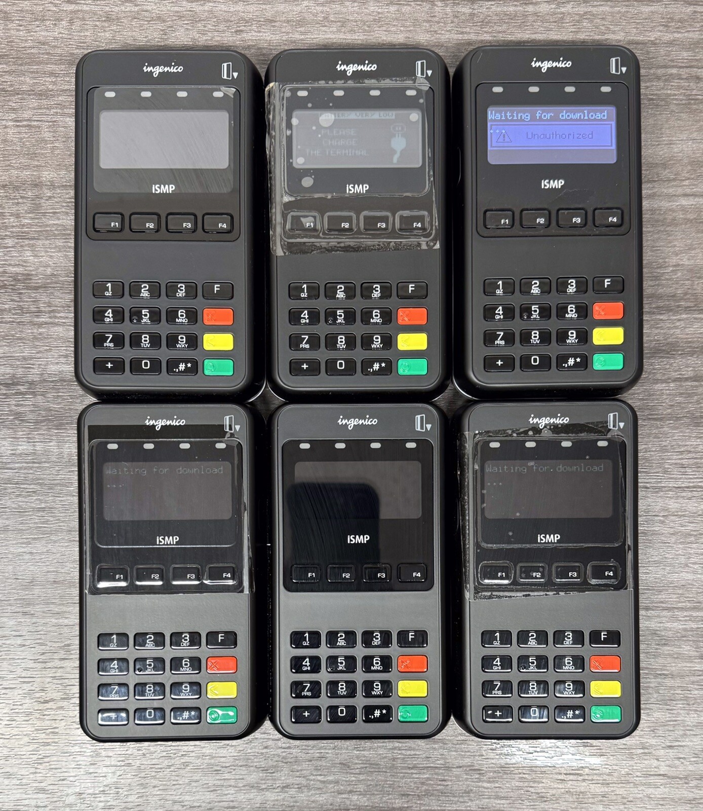 Ingenico iSMP Payment Terminal IMP352 *LOT OF 6* #TL-787