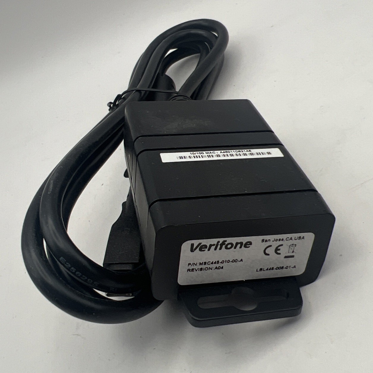Verifone MSC445-010-00-A “Ice Cube” Ethernet Cable Assembly