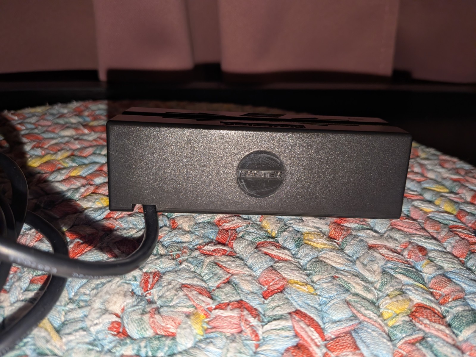 MagTek 21040145 SureSwipe Dual Head Compact Magnetic Stripe Card Reader Black