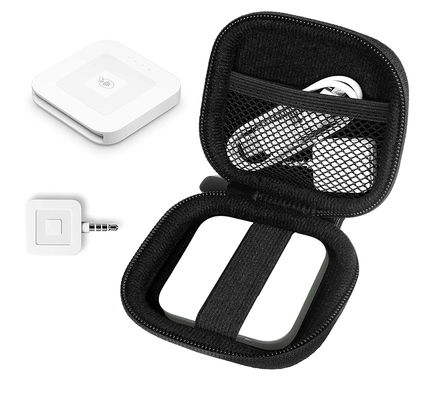 Wgear Credit Card Reader Case for Square Contactless Chip Reader, Chip Reader Sc