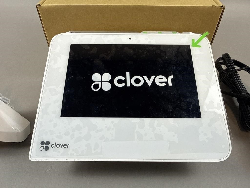 NEW 2 Clover Mini Countertop POS Smart Terminals (1 Complete Kit + 1 xtra device