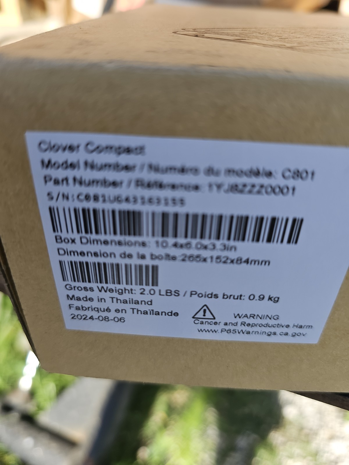 Clover Compact C801 Brand New!
