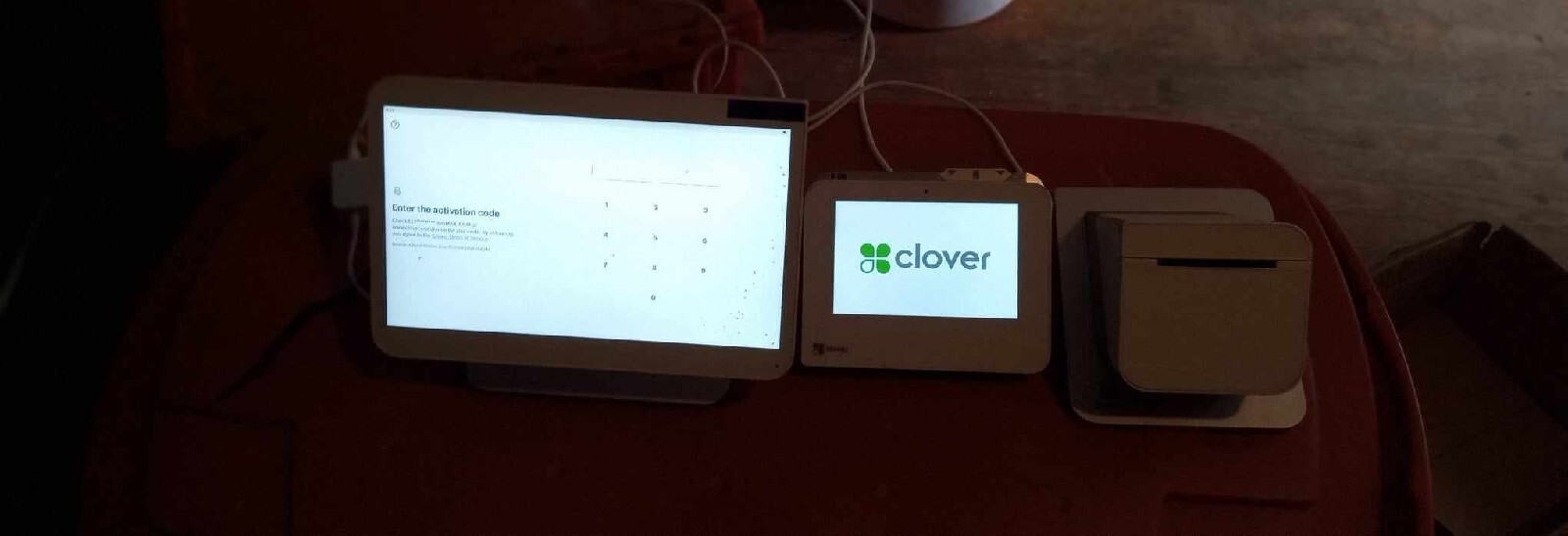 Clover Station Pro C503 POS System – Terminal, Display, Printer, Hub – Used