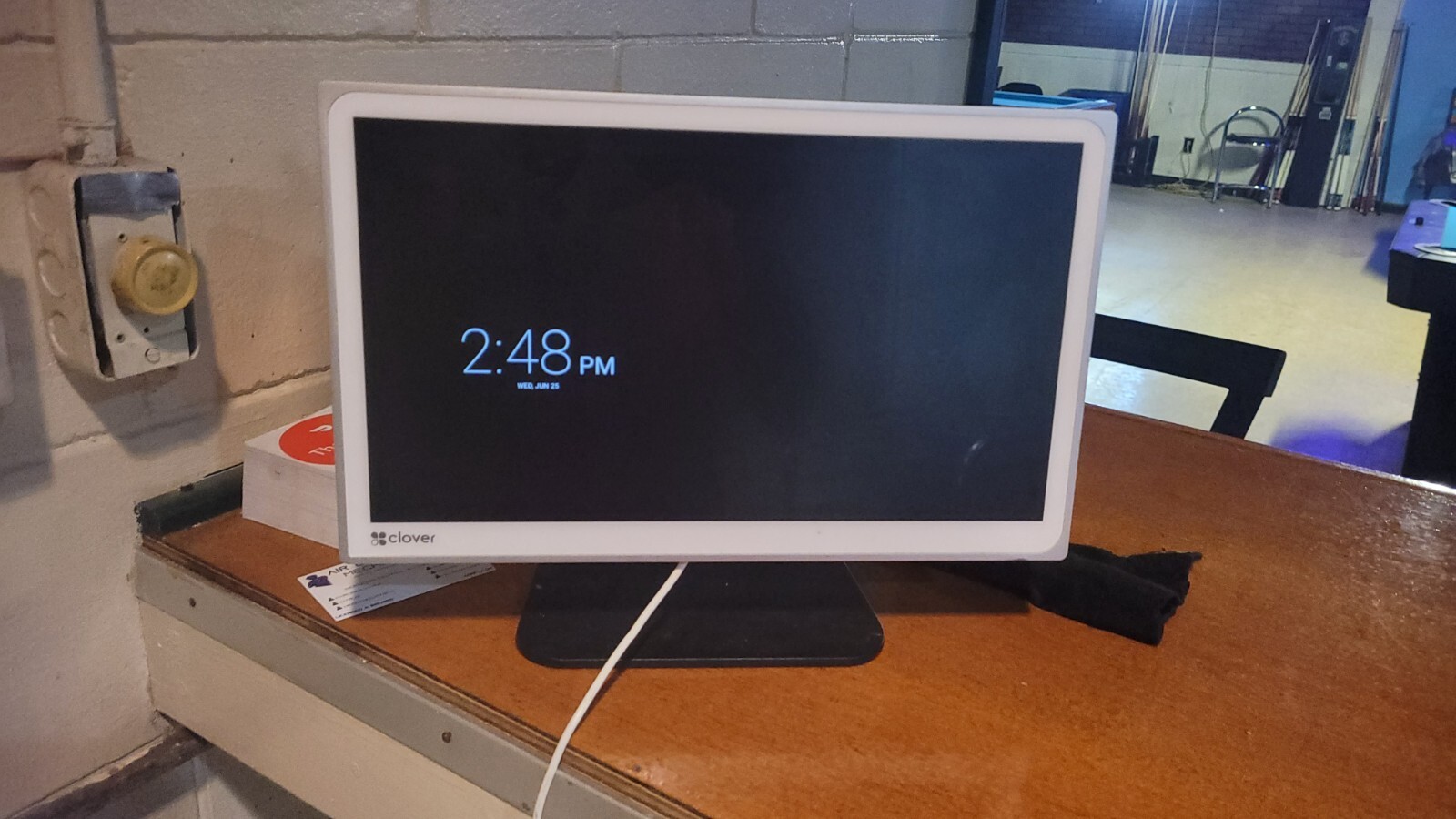 clover pos system, mini, flex, cash drawer and kds
