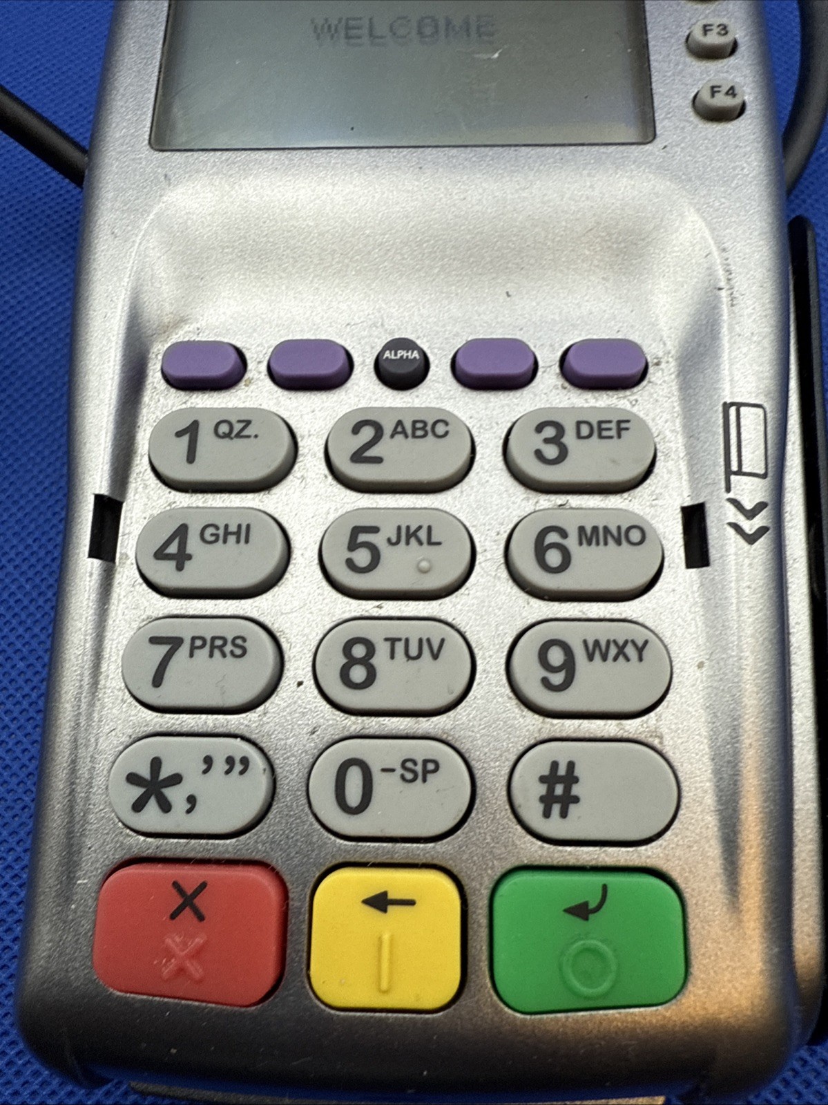 Verifone VX-805 Pin Pad Card Reader Keypad Tested