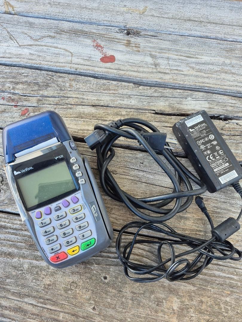 VX570 Payment Terminal, Dial-up, Ethernet, PCI PED, EMV Level 1/2 M257-050-04-NA