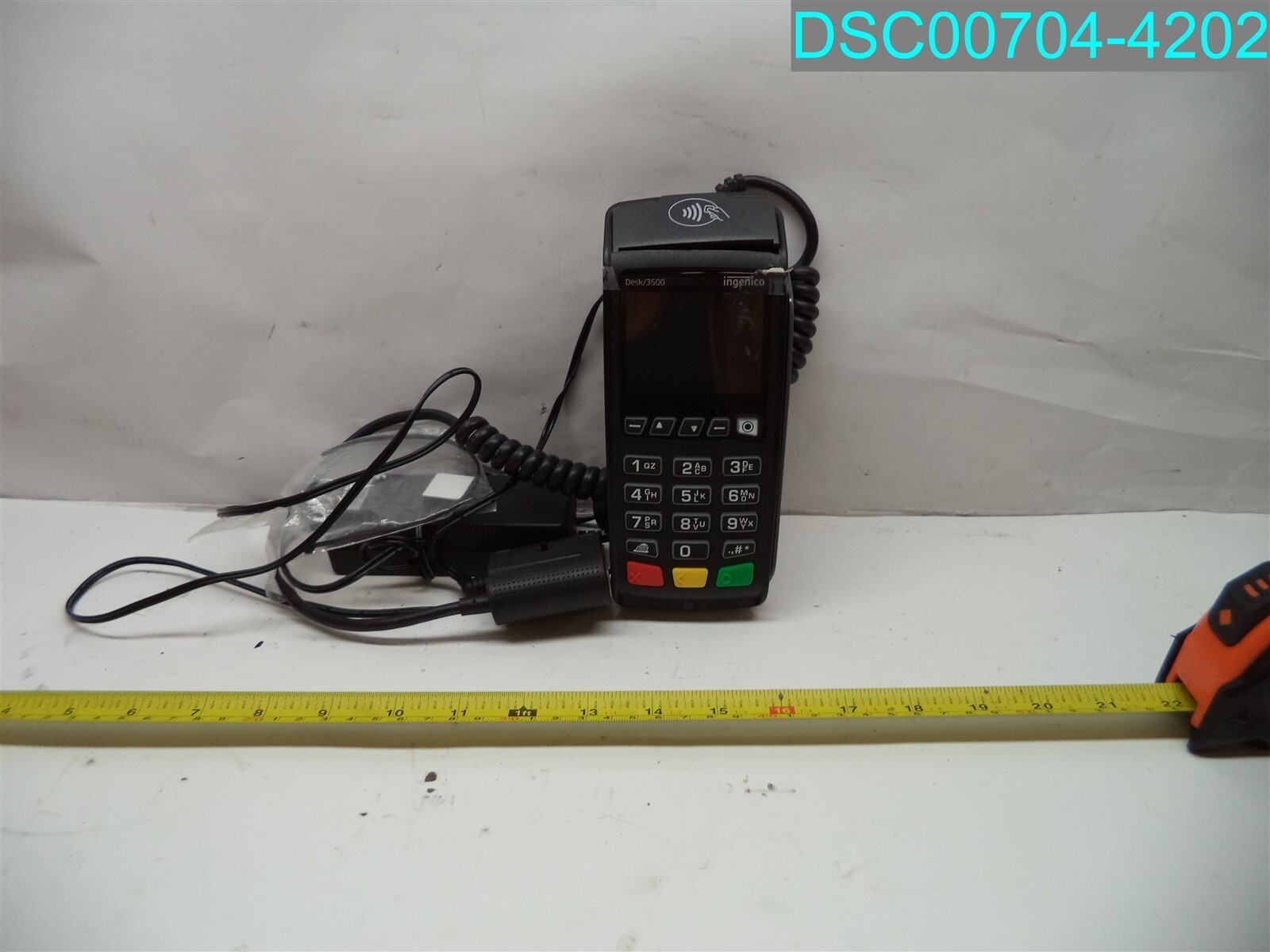 Used Item INGENICO DESK/3500 TCD30010304R