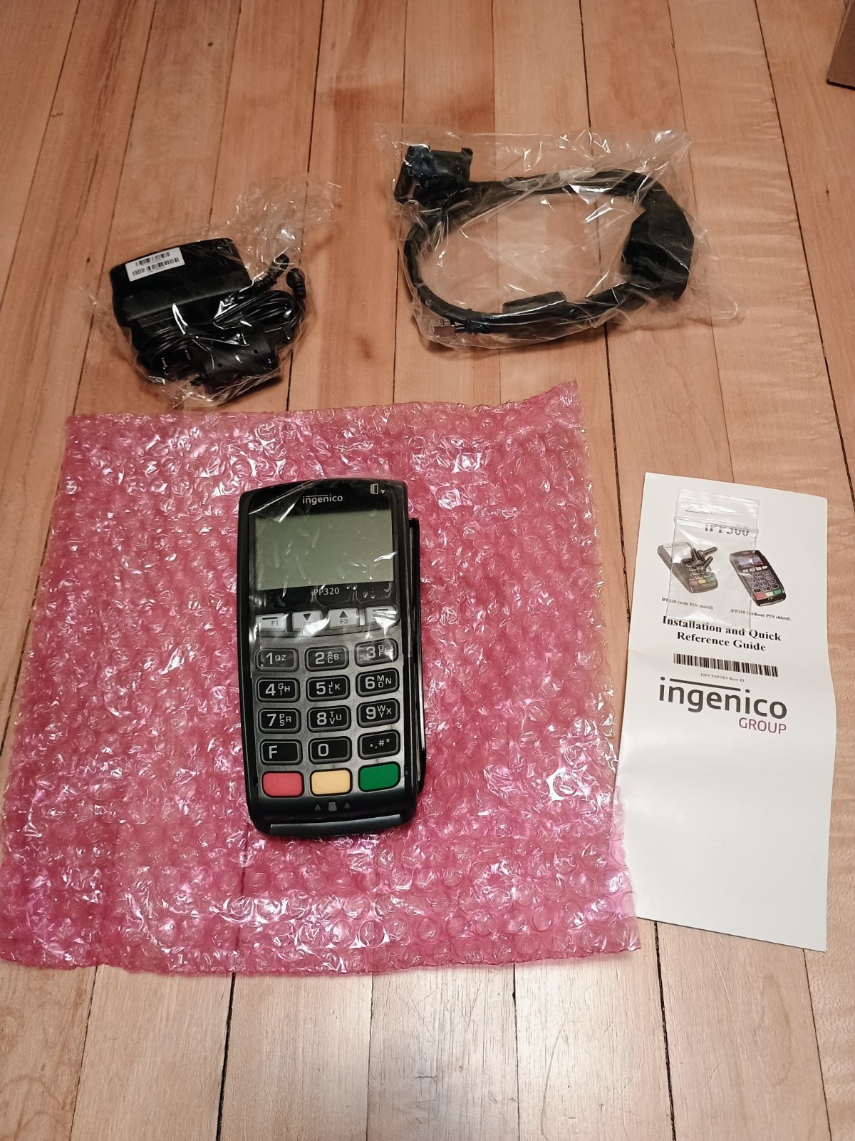 Lot of 4 -Ingenico IPP320 Payment Credit Card Terminal With Cord – New, Open Box