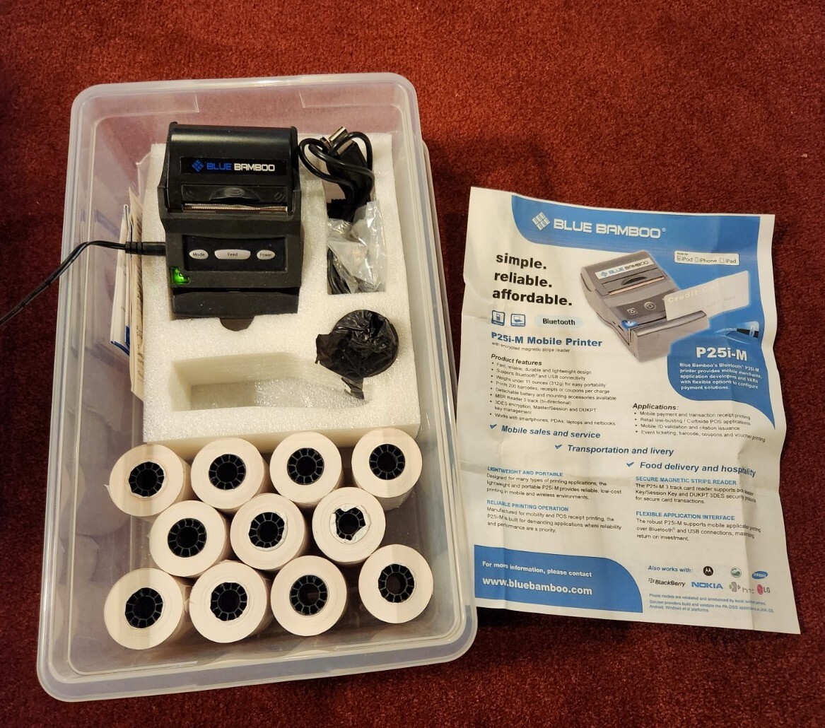 Blue Bamboo P25i-M Mobil Card Printer