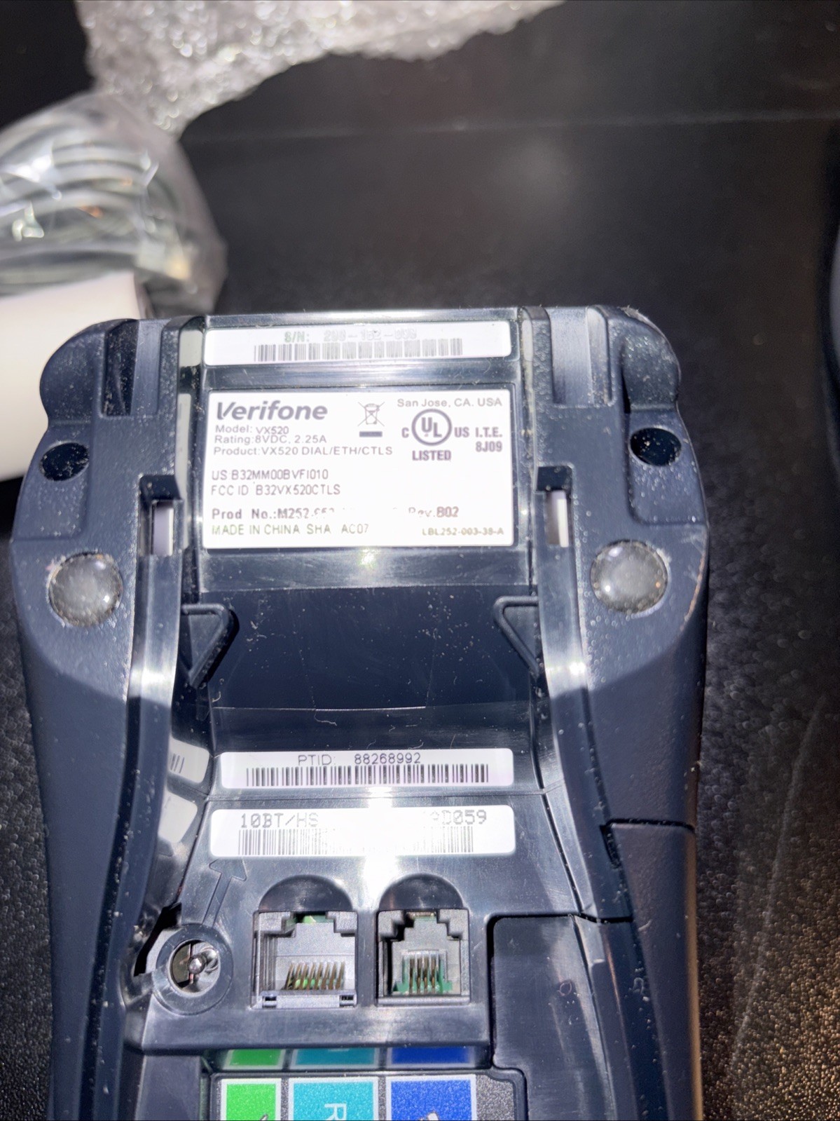 VeriFone VX 520 CTLS M252-653-AD-NAA-3
