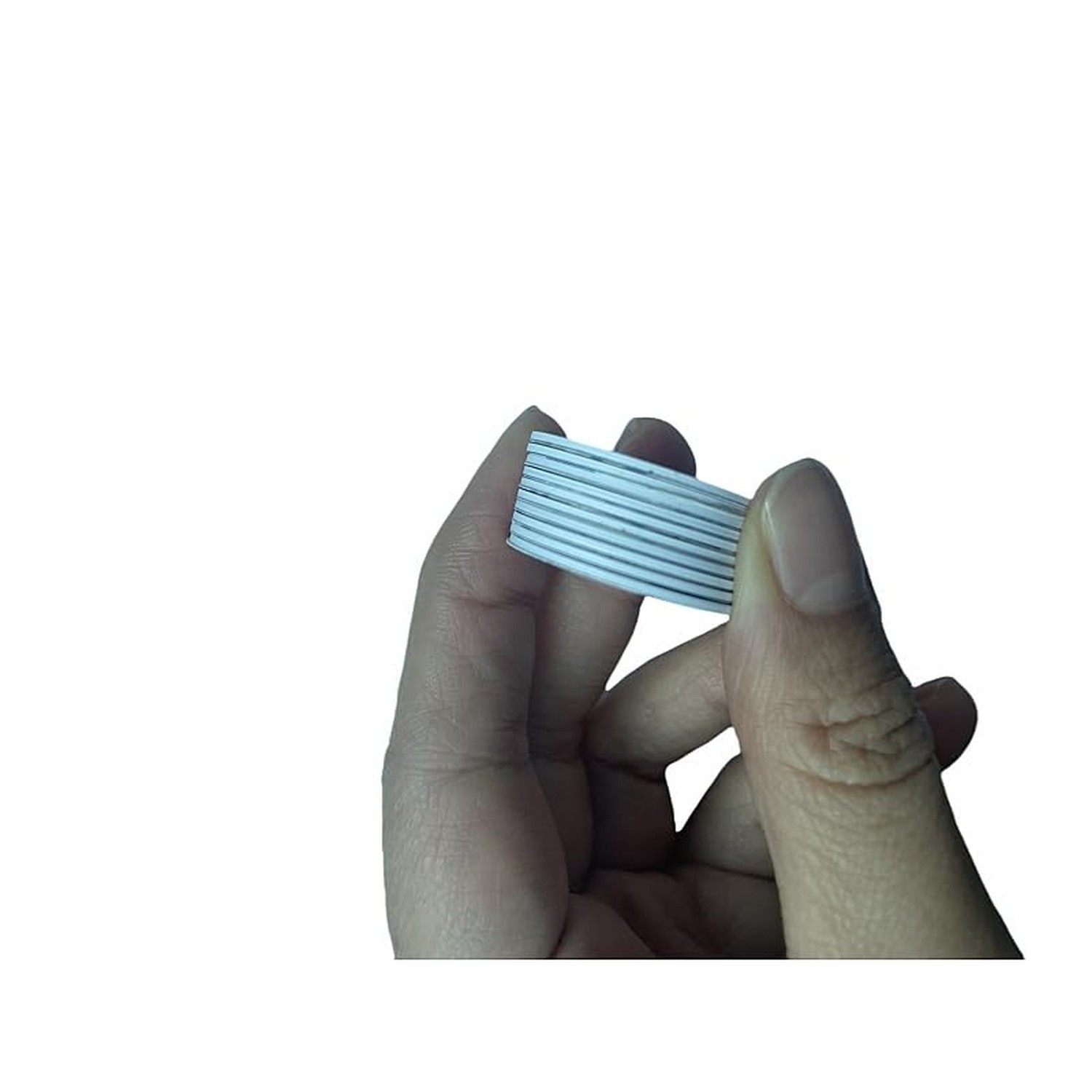 10PCS 25mm 125kHz T5577 Rewritable RFID Coin Tag Adhesive Backed Round Sticke…