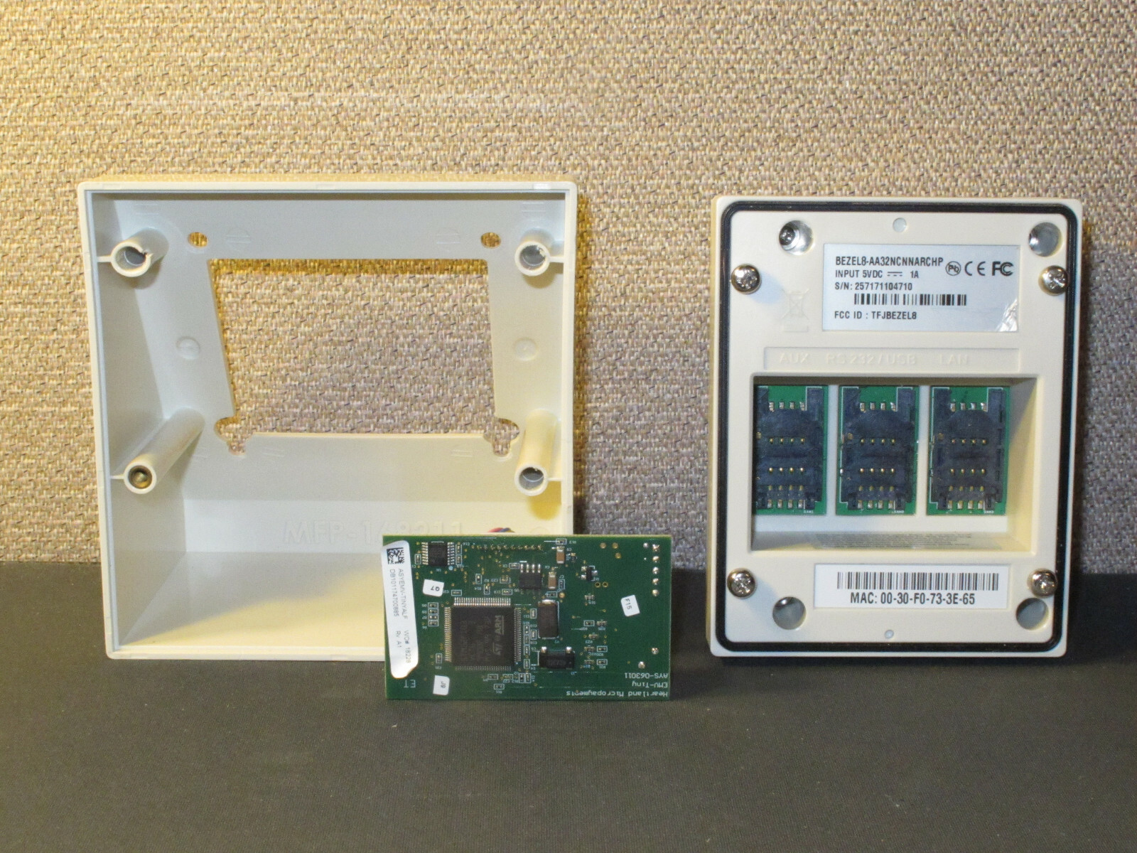 Change Point Credit Card Insert Terminal BEZEL8-AA32NCNNARCHP w/Accessory Board