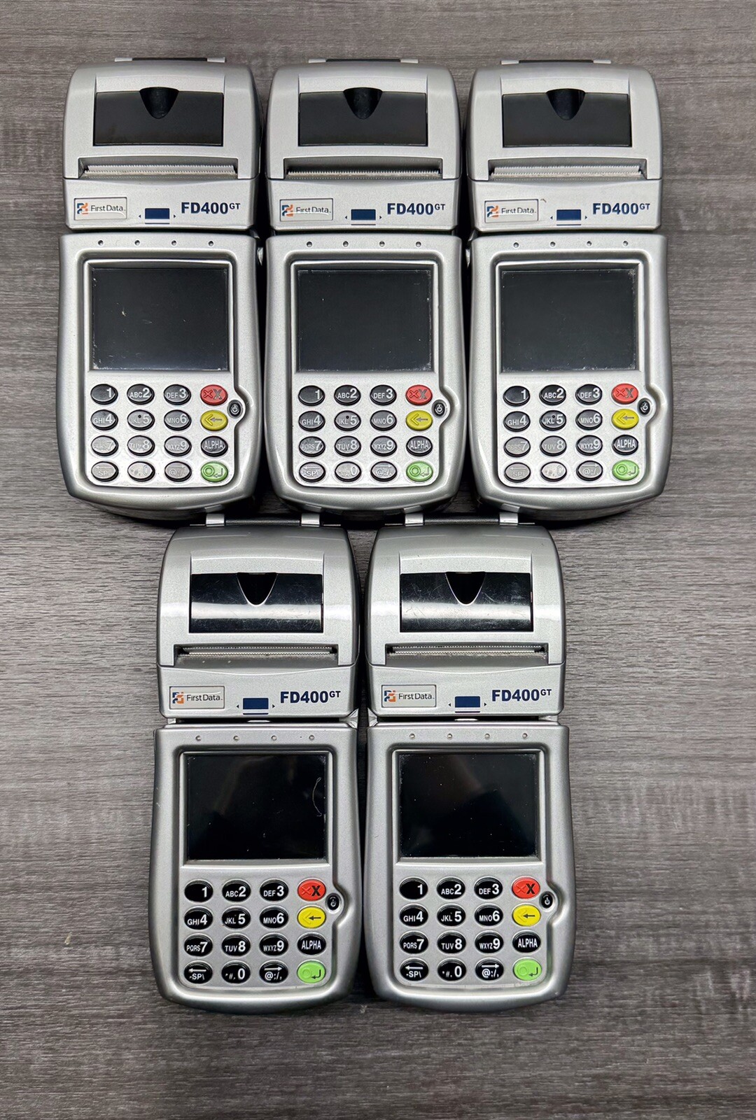 FisrtData FD400GT *LOT OF 5* #TL-631