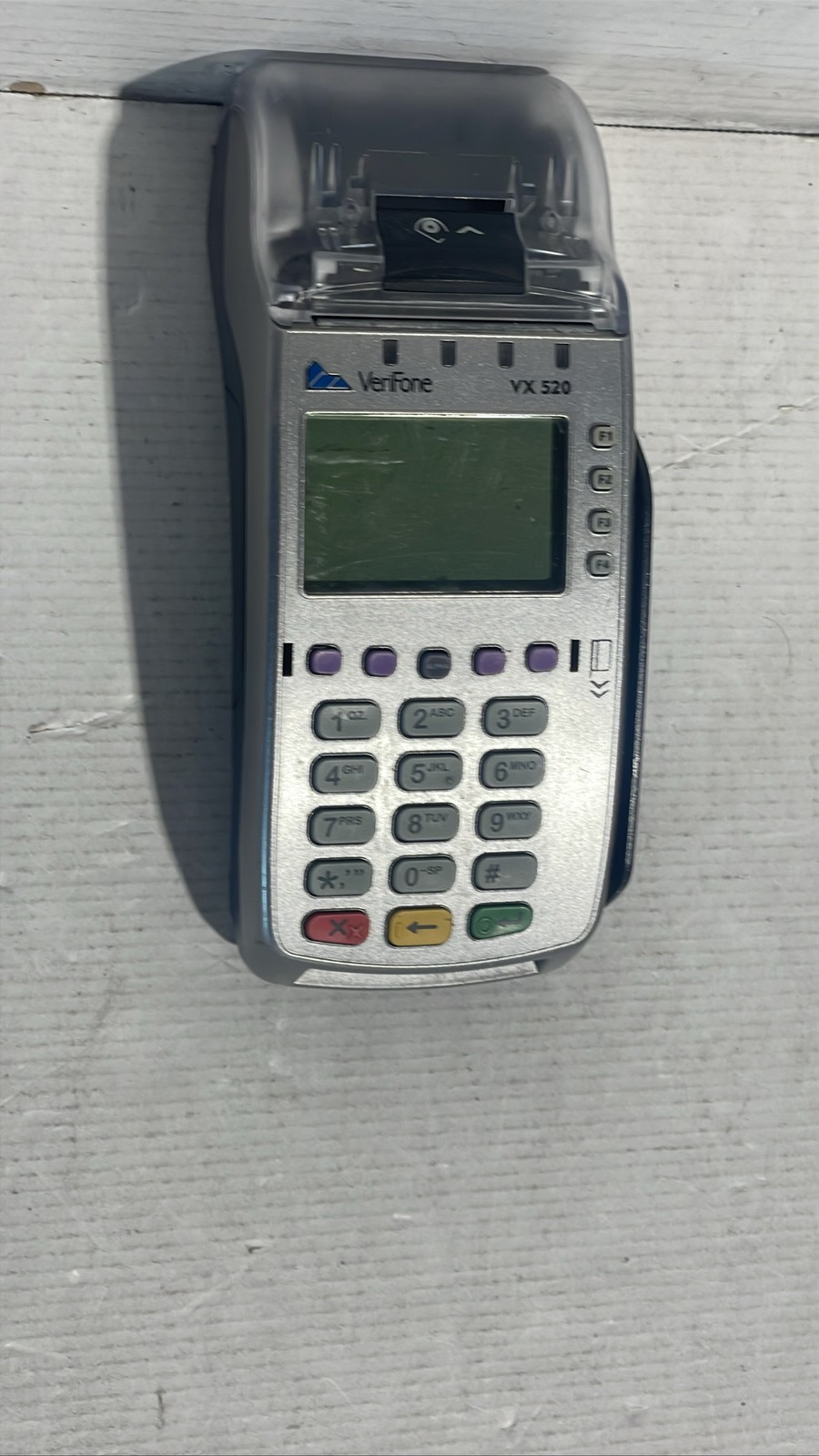 Ingenico iCT220 & VeriFone VX520 Credit Card Payment Terminals Lot Of 2