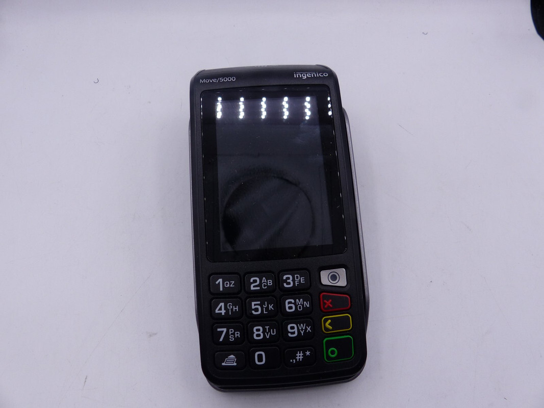 INGENICO MOVE 5000 TWB32011419R CL 4G WIFI BT CARD READER – PW LOCKED