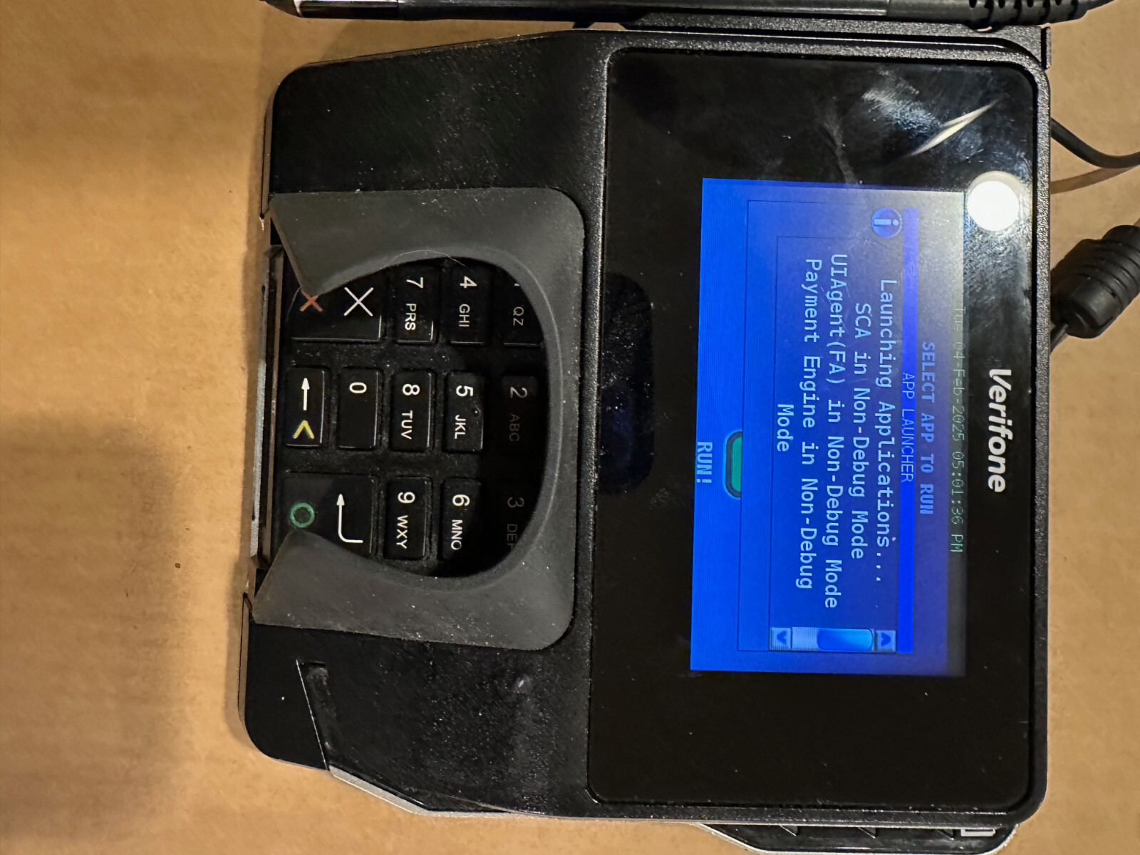 VeriFone MX 915 M177-409-01-R Credit Card Pinpad Terminal Machine w/Chip Reader