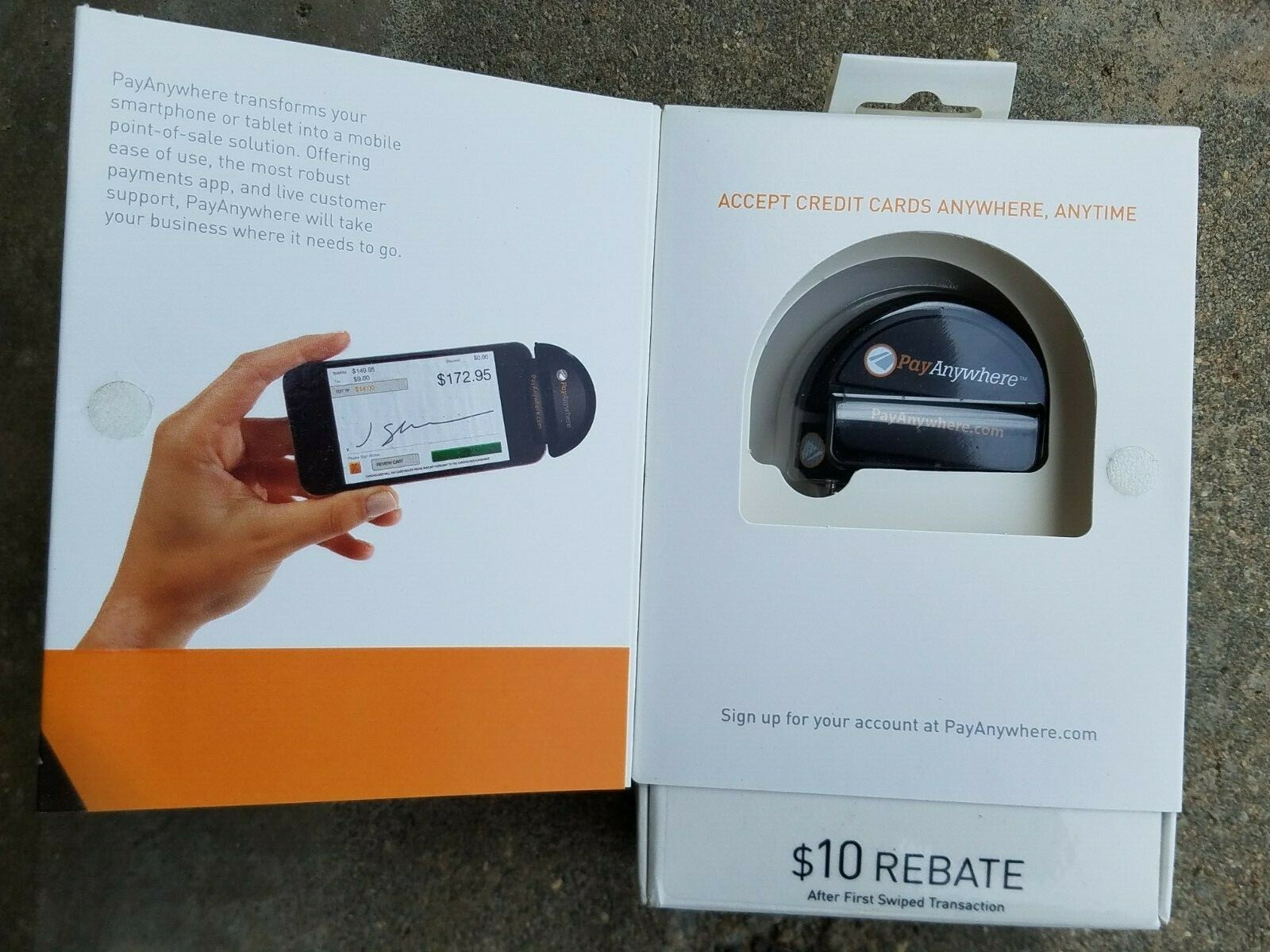 PayAnywhere PAR-1 Mobile Card Reader – Retail Packaging – Black