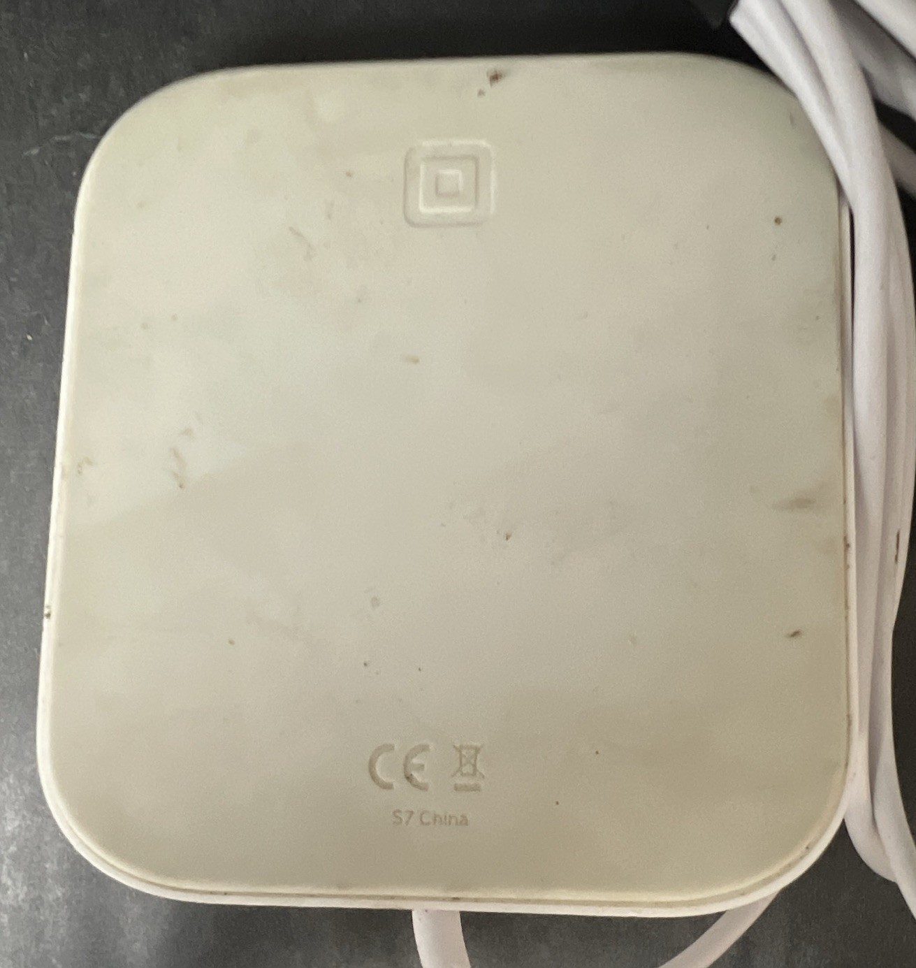 Square Register POS S089 9.7in Screen S7 Contactless Card Reader Power Adapter