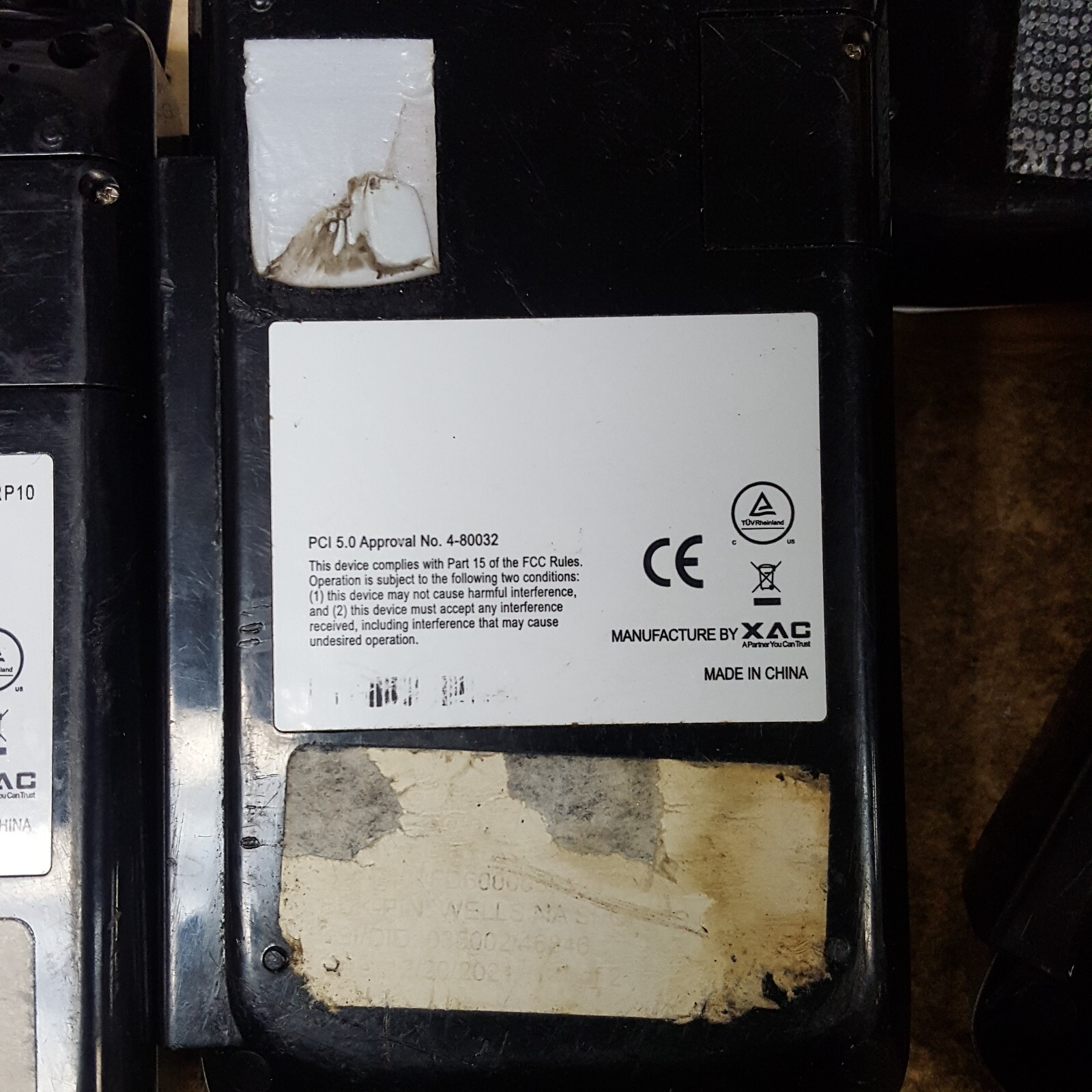 First Data RP10 PIN pad (Only) xCL-RP-10 (for FD150 Credit Card POS) USED