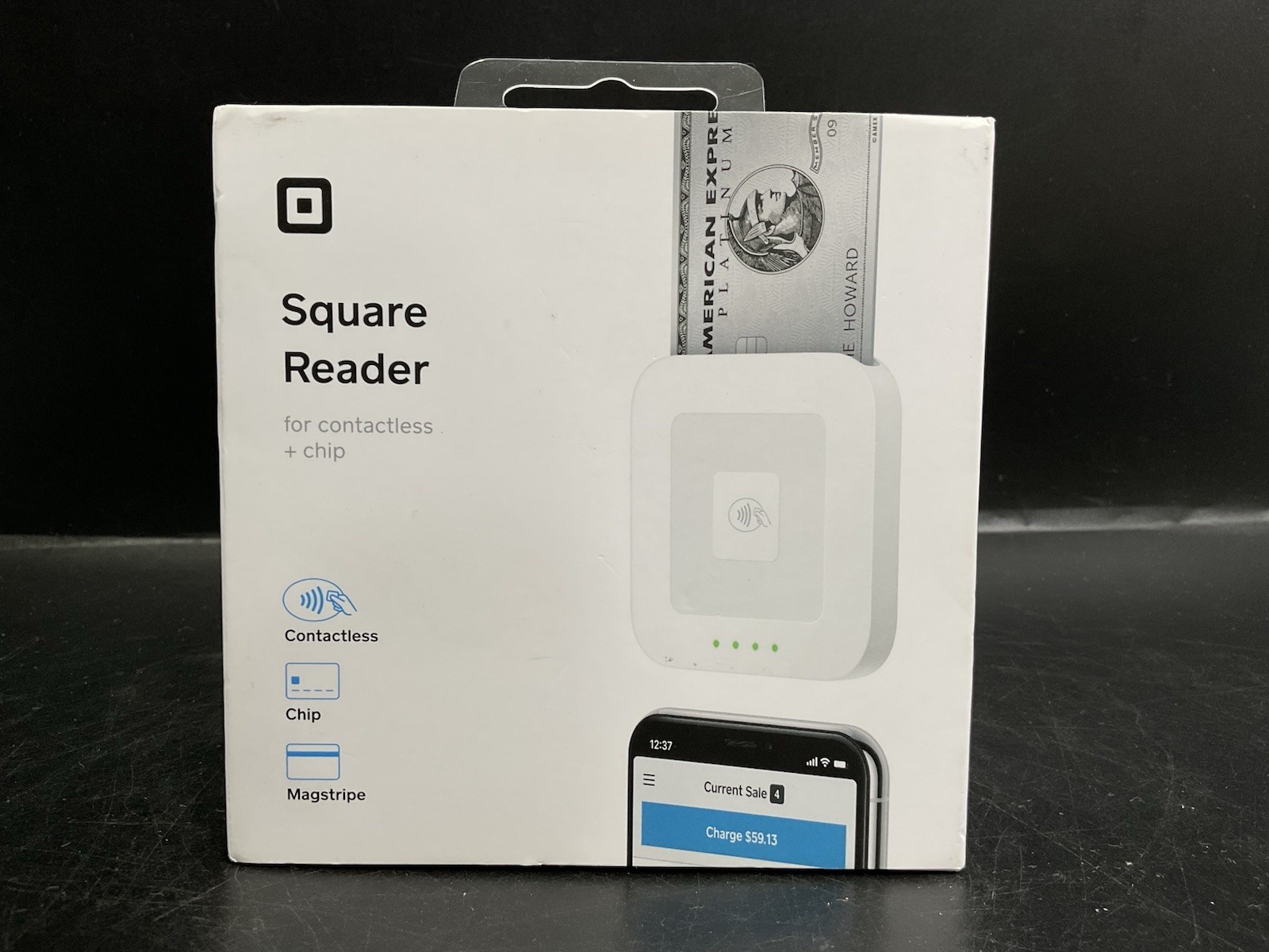 SQUARE READER FOR CONTACTLESS , CHIP AND MAGSTRIPE A-SKU-0485 , NEW/SEALED