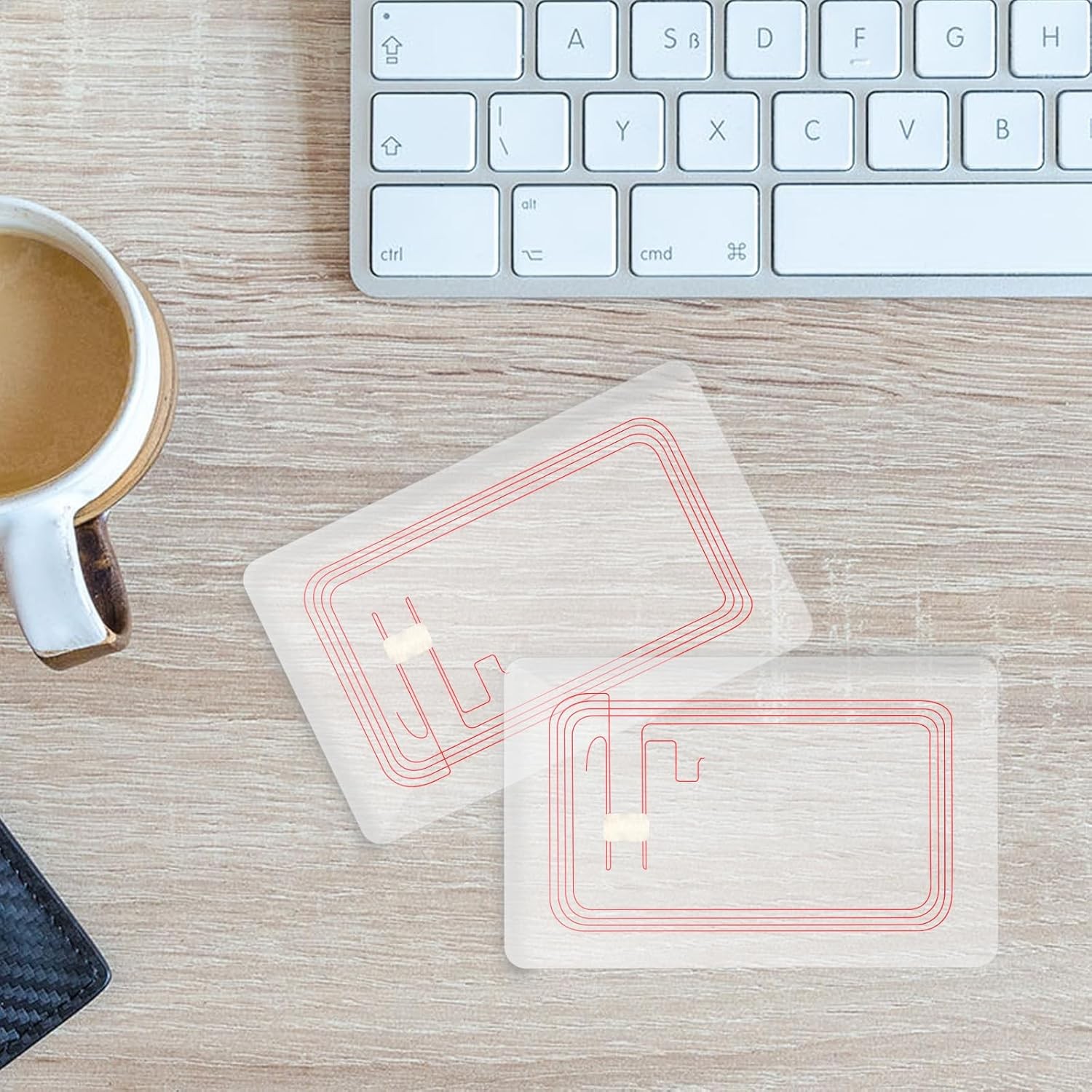 Rewritable Ntag 215 NFC Tags 10pcs Clear NFC Cards Transponder Rewritable NFC