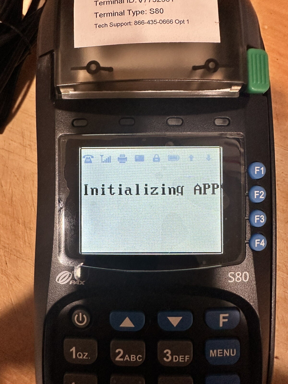 PAX S80 Credit Card Terminal Unit
